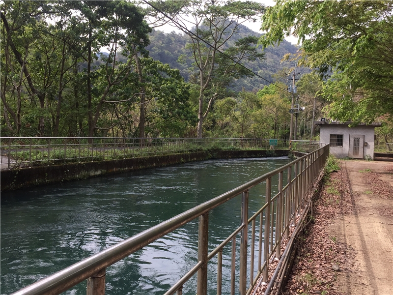 白冷圳入水口流道