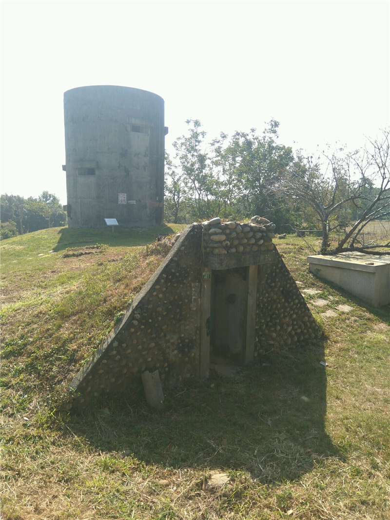 戰後林厝4號反空降堡外觀