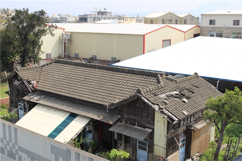原永寧公學校宿舍屋頂