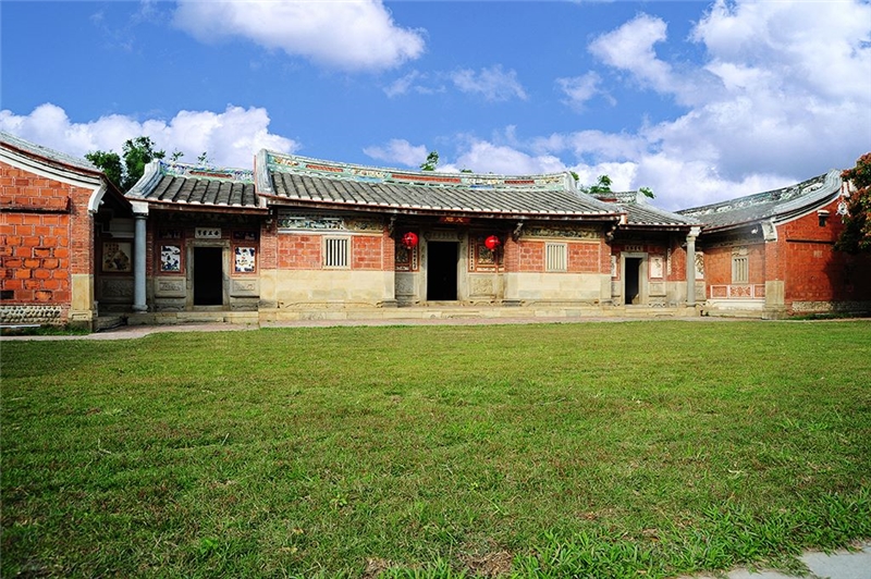 摘星山莊庭院